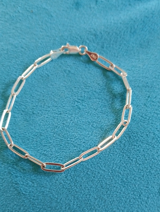 Jewelry - Sterling Silver Paperclip Chain Bracelet
